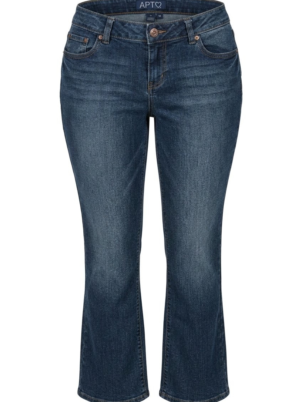 Apt. 9 Women's Dark Wash Cropped Bootcut Jeans